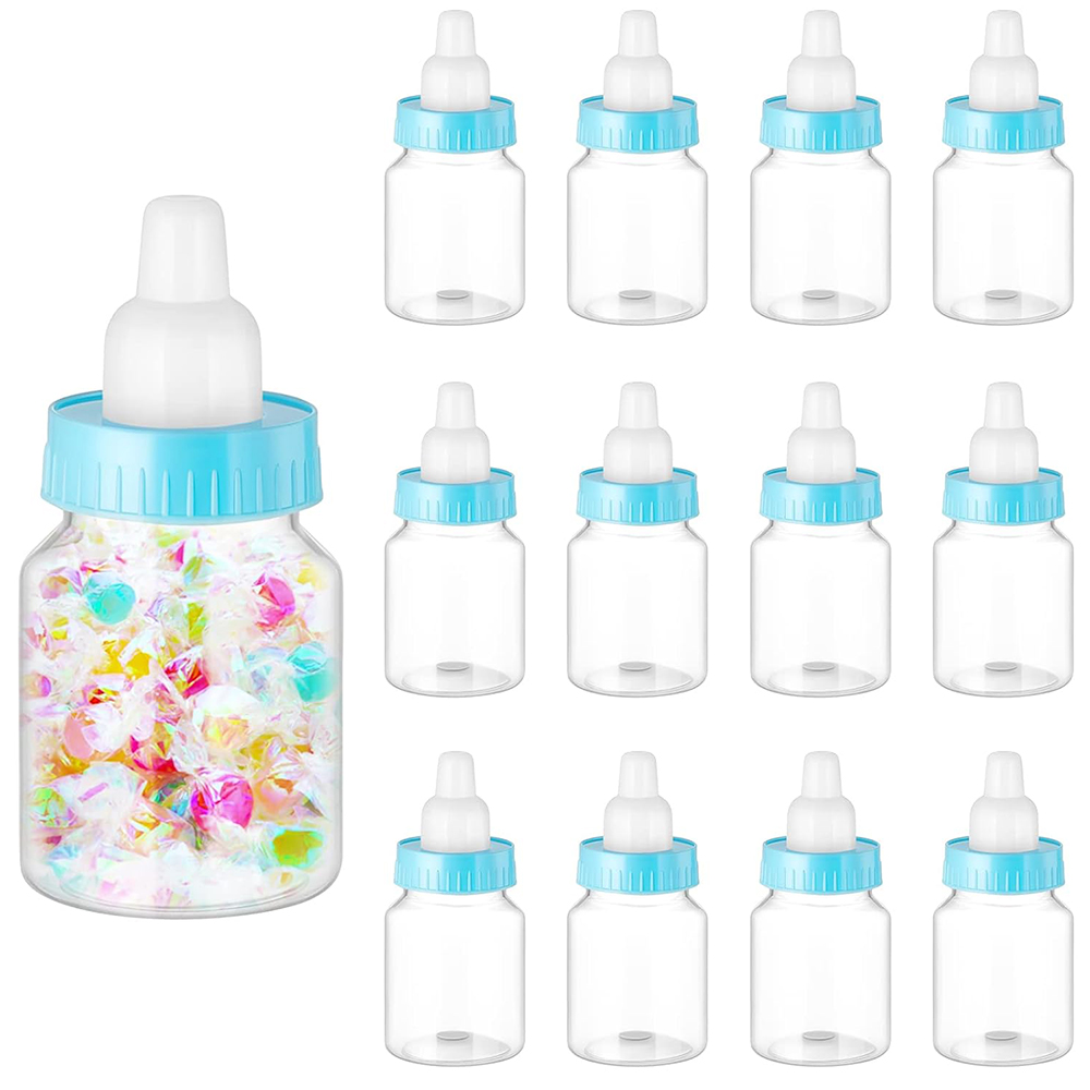 Resin Art Bottle - 12Pcs 아기 병 베이비 샤워 호의
