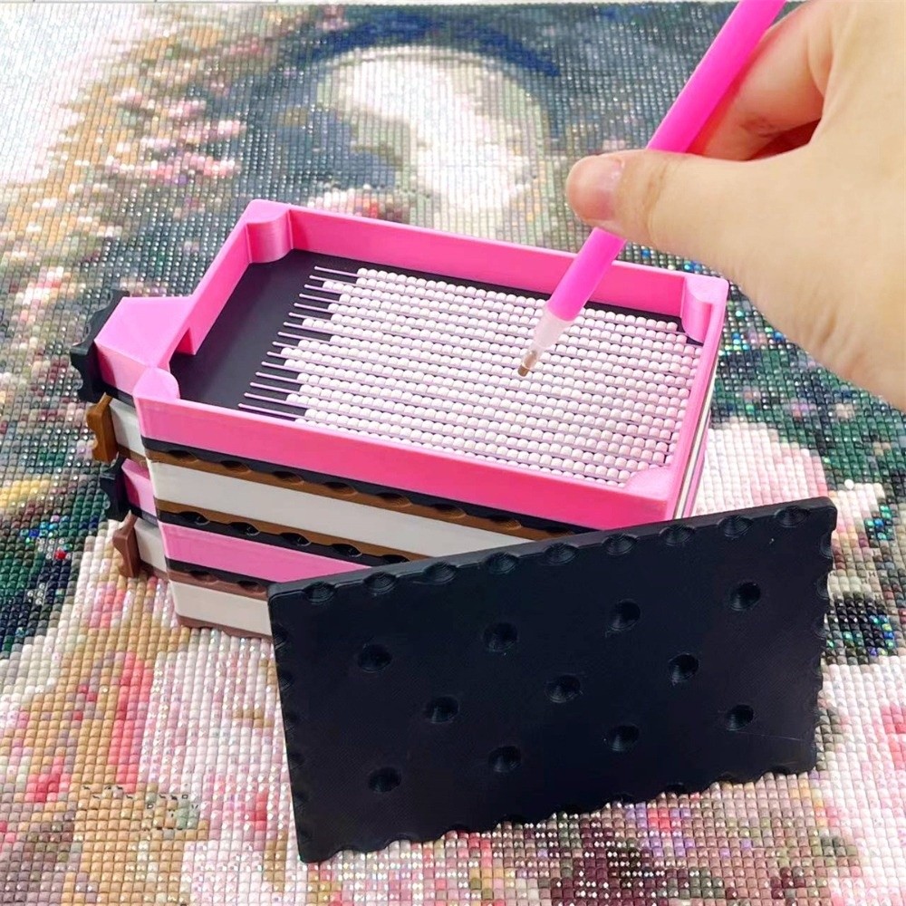 Resin Art Tray - DIY 공예 다이아몬드 페인팅 트레이 키트,