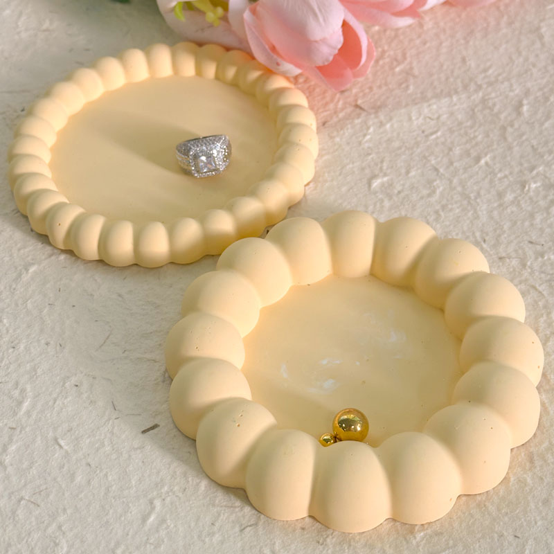 Resin Art Tray - 버블 레이스 코스터 실리콘 몰드 DIY
