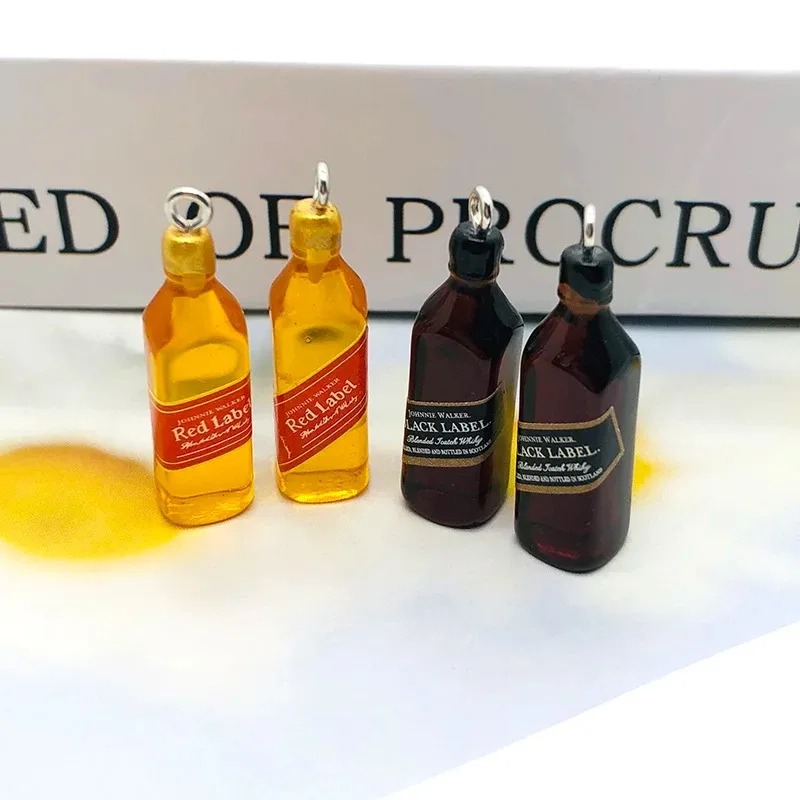 Resin Art Bottle - 10Pcs 작은 와인 바 병 수지