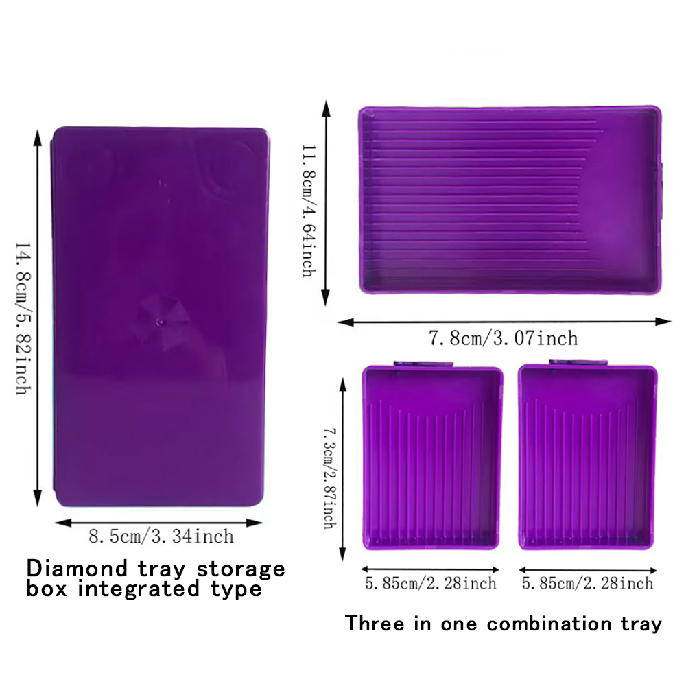 다이아몬드 페인팅 트레이 뚜껑 포함, 쌓아 올릴 수 있 - Resin Art Tray 리뷰 및 가격
