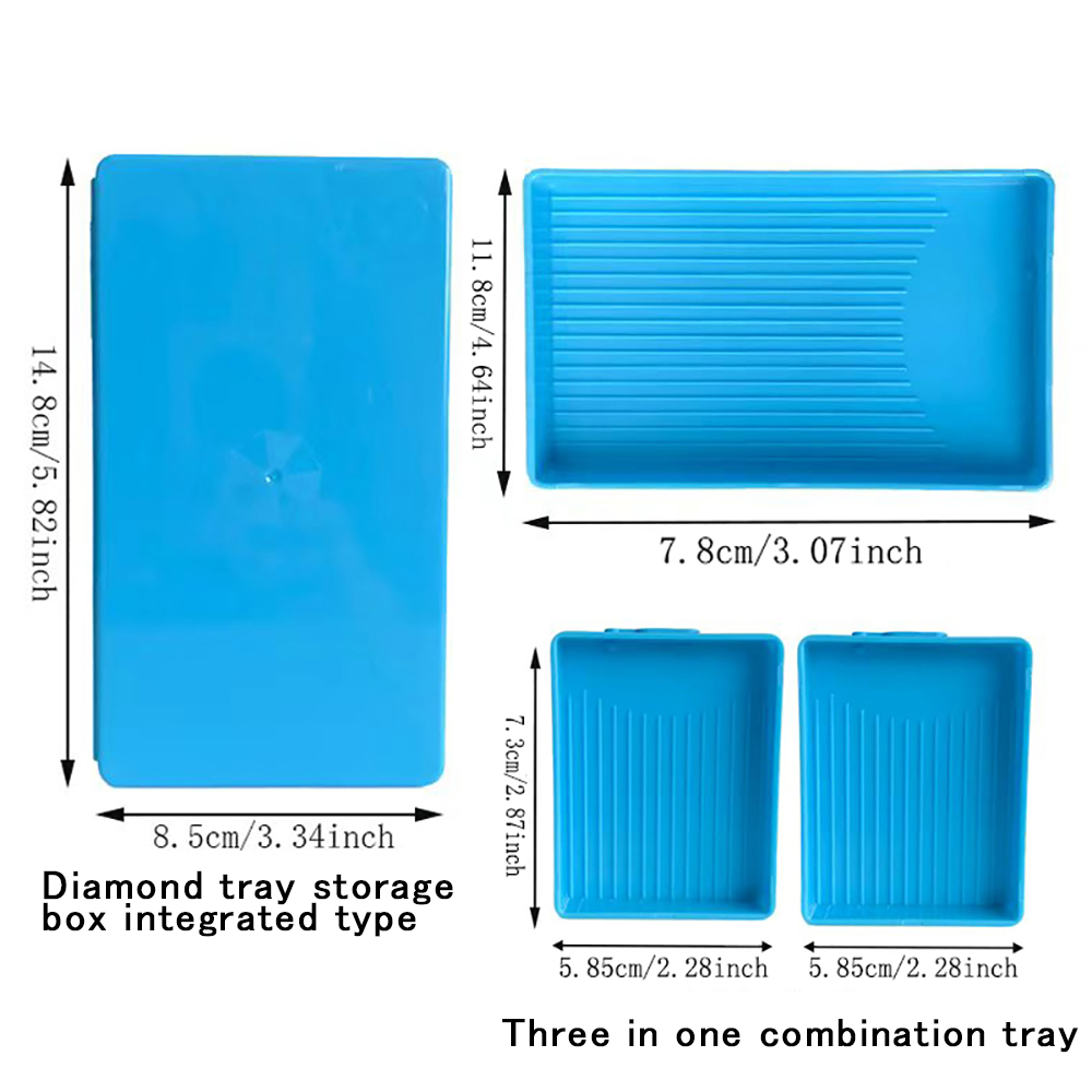다이아몬드 페인팅 트레이 뚜껑 포함, 쌓아 올릴 수 있 - Resin Art Tray 리뷰 및 가격