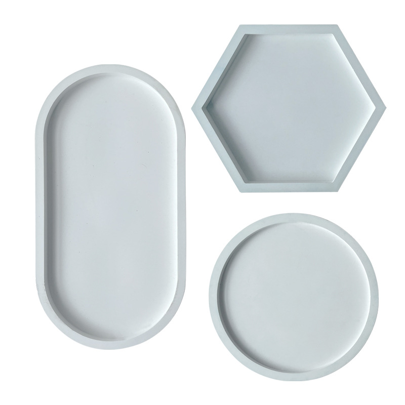 라운드 코스터 실리콘 몰드 DIY 수제 타원형 모양 석 - Resin Art Tray 리뷰 및 가격