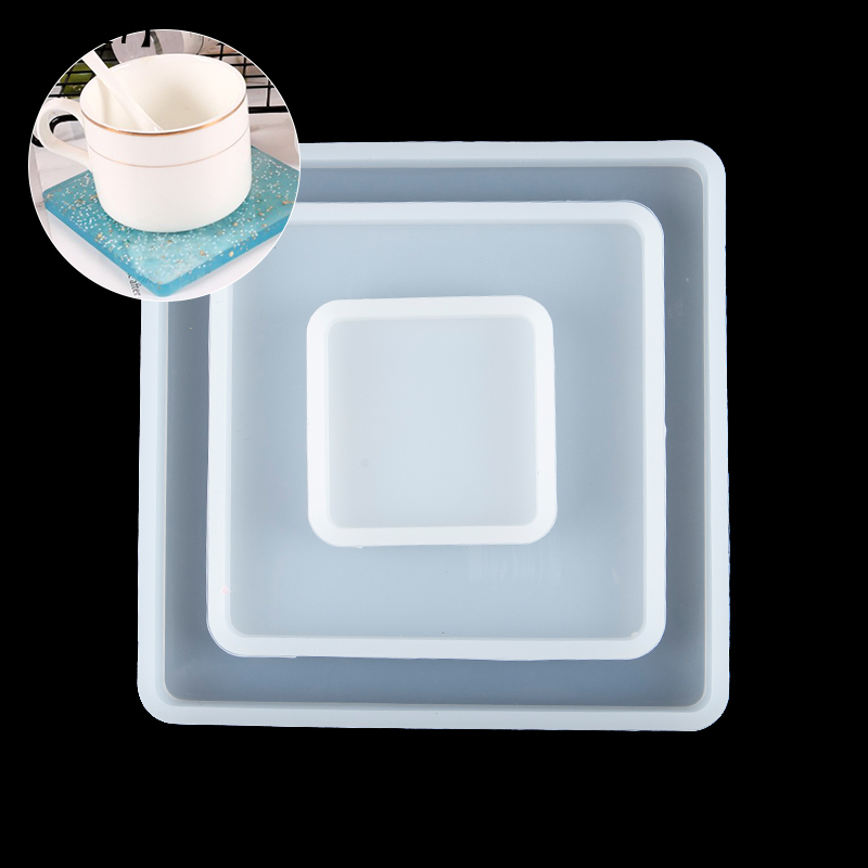DIY 레진 트레이 코스터 쥬얼리 몰드용 사각형 실리콘 - Resin Art Tray 리뷰 및 가격