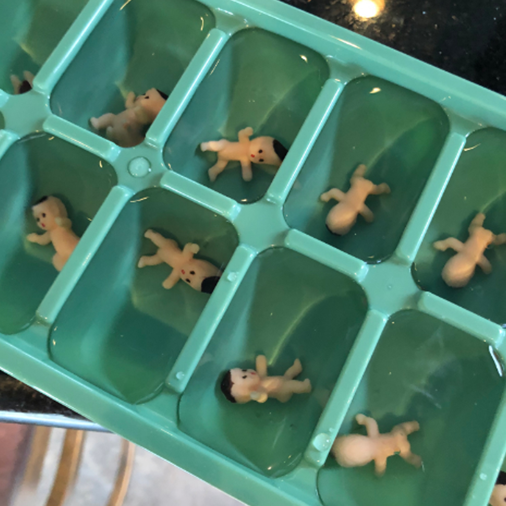 30/60/100Pcs 베이비 샤워 아이스 큐브 게임을 - Resin Art Bottle 리뷰 및 가격