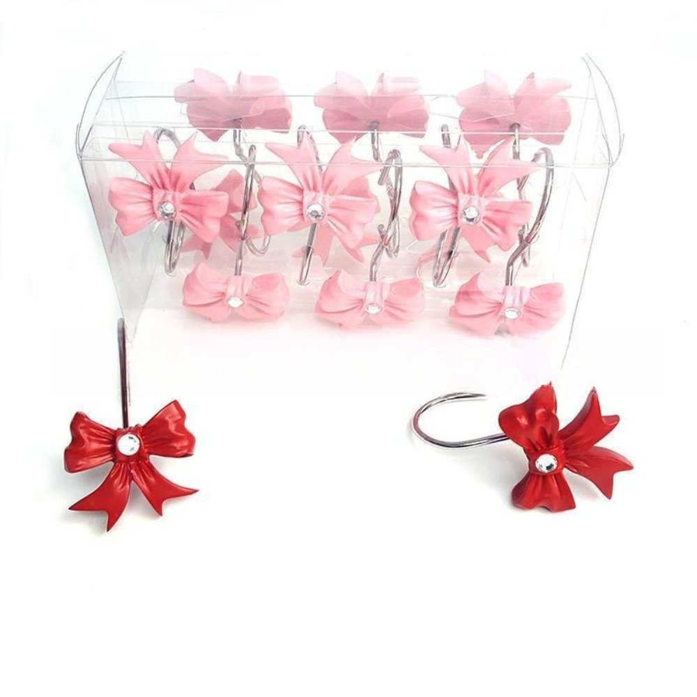 12개 세트 아트 데코 내구성 있는 핑크 욕실 장식 레 - Resin Art Ring Design 리뷰 및 가격