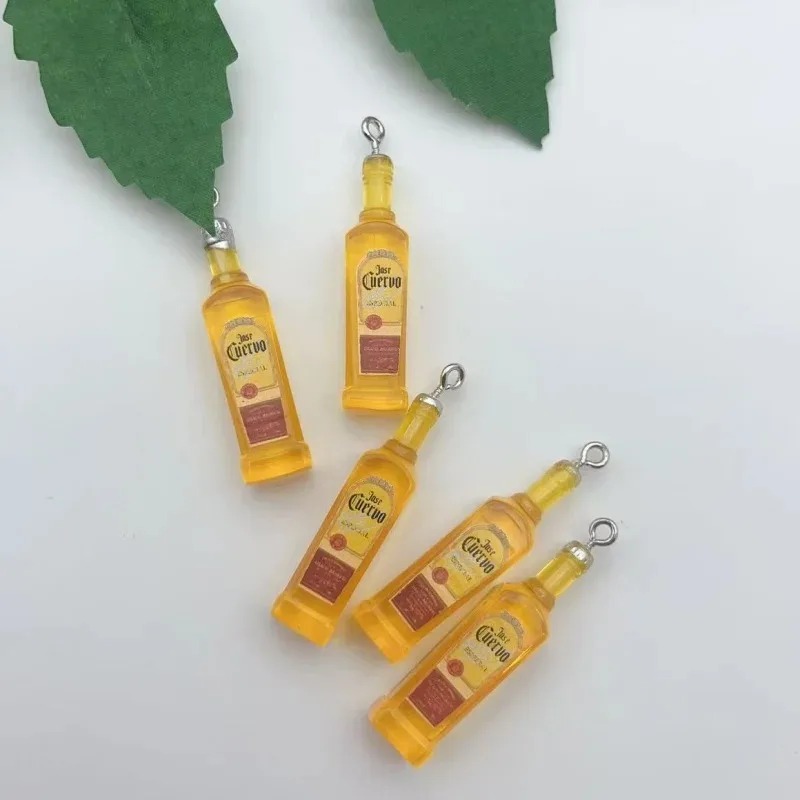 10개/세트 시뮬레이션 맥주병 음료수 레진 참 장식품  - Resin Art Bottle 리뷰 및 가격