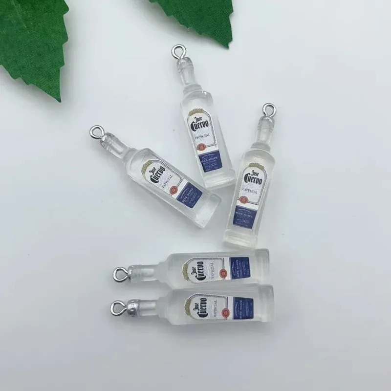 10개/세트 시뮬레이션 맥주병 음료수 레진 참 장식품  - Resin Art Bottle 리뷰 및 가격