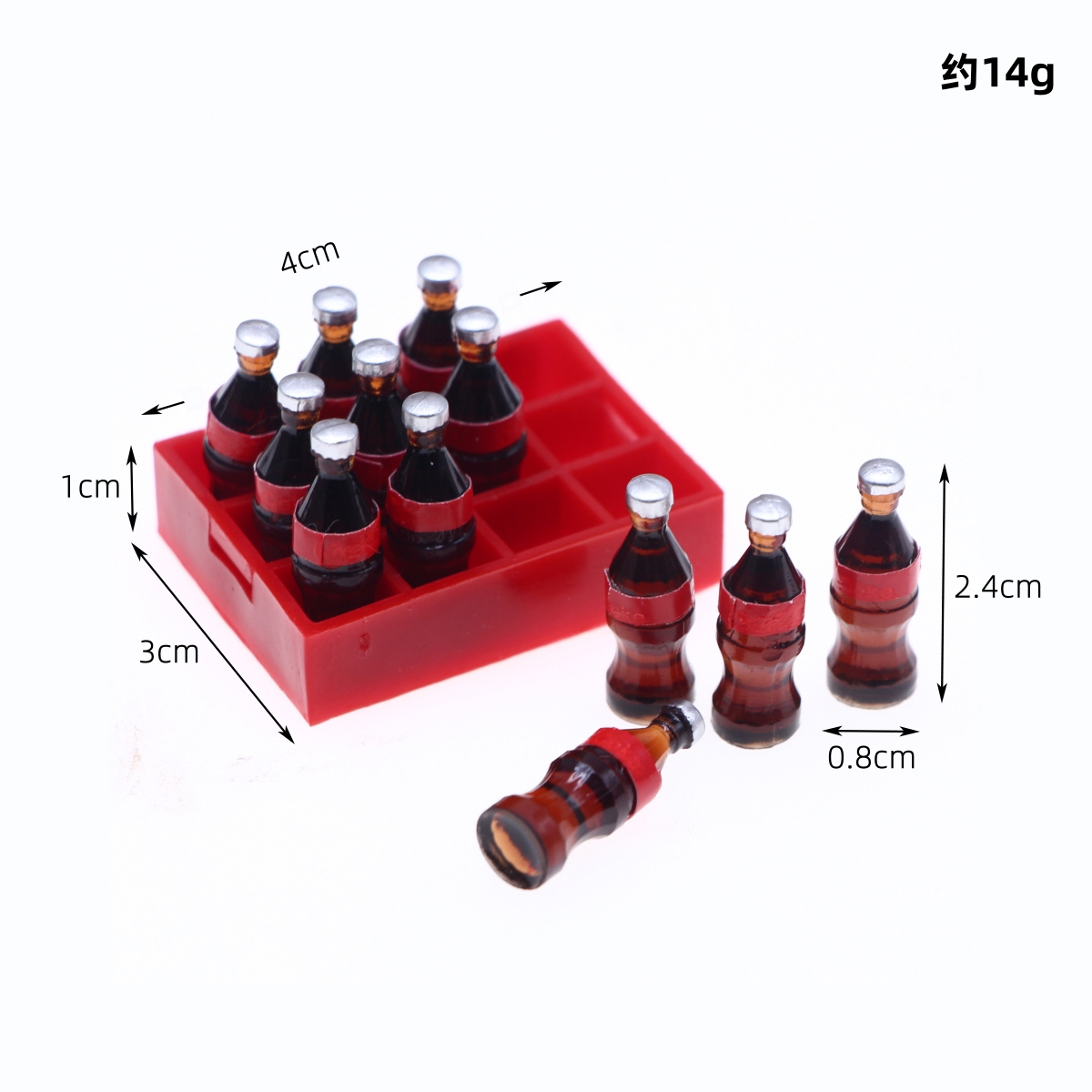 13 개/대 인형 집 미니어처 미니 콜라 병 음료 콜라 - Resin Art Bottle 리뷰 및 가격