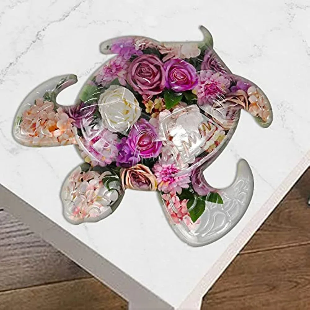 바다 거북 에폭시 수지 실리콘 몰드, 벽 및 데스크탑  - Resin Art Beach 리뷰 및 가격