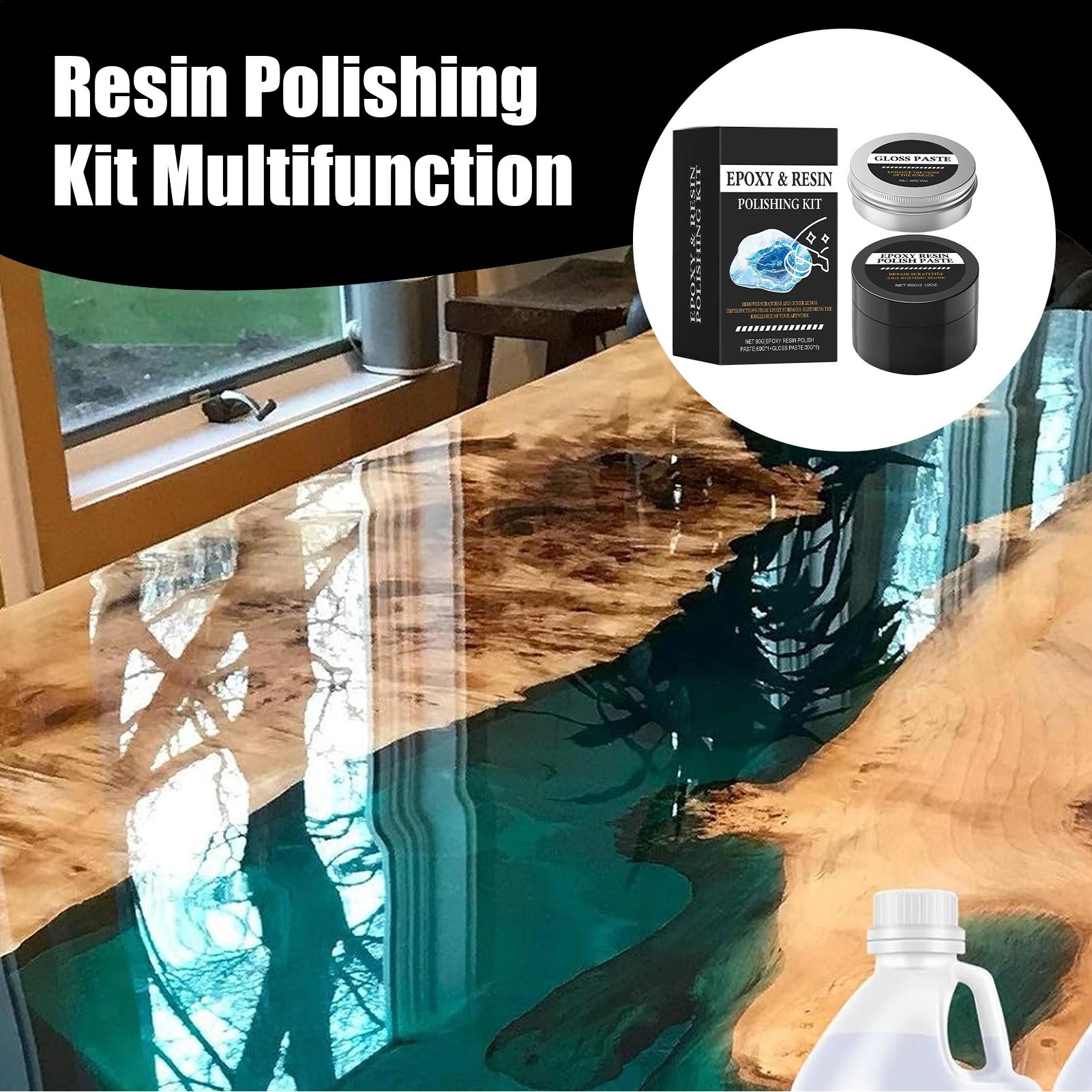 에폭시 수지 연마 키트 - 광택을 복원하는 크리미한 스 - Resin Art Table 리뷰 및 가격