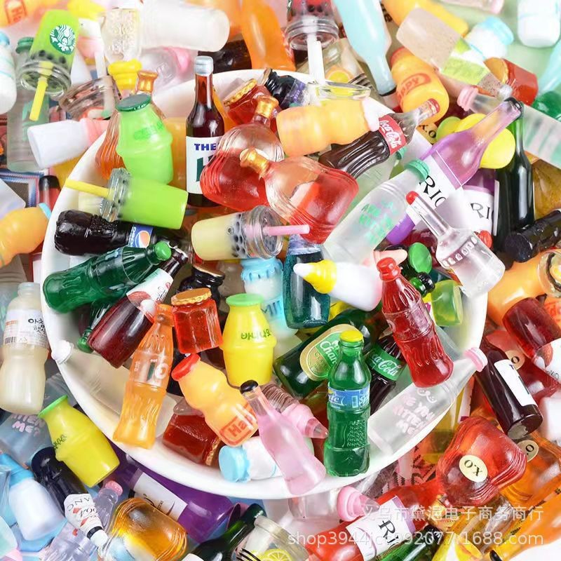[20개 무작위] 미니 와인 음료병 모델 DIY 미니어 - Resin Art Bottle 리뷰 및 가격