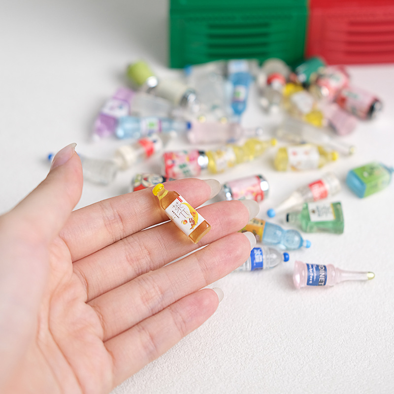 [20개 무작위] 미니 와인 음료병 모델 DIY 미니어 - Resin Art Bottle 리뷰 및 가격
