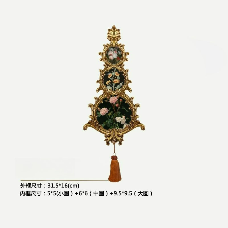 유럽풍 레트로 조각 레진 사진 액자 침실 거실 예술 식 - Resin Art Foto 리뷰 및 가격
