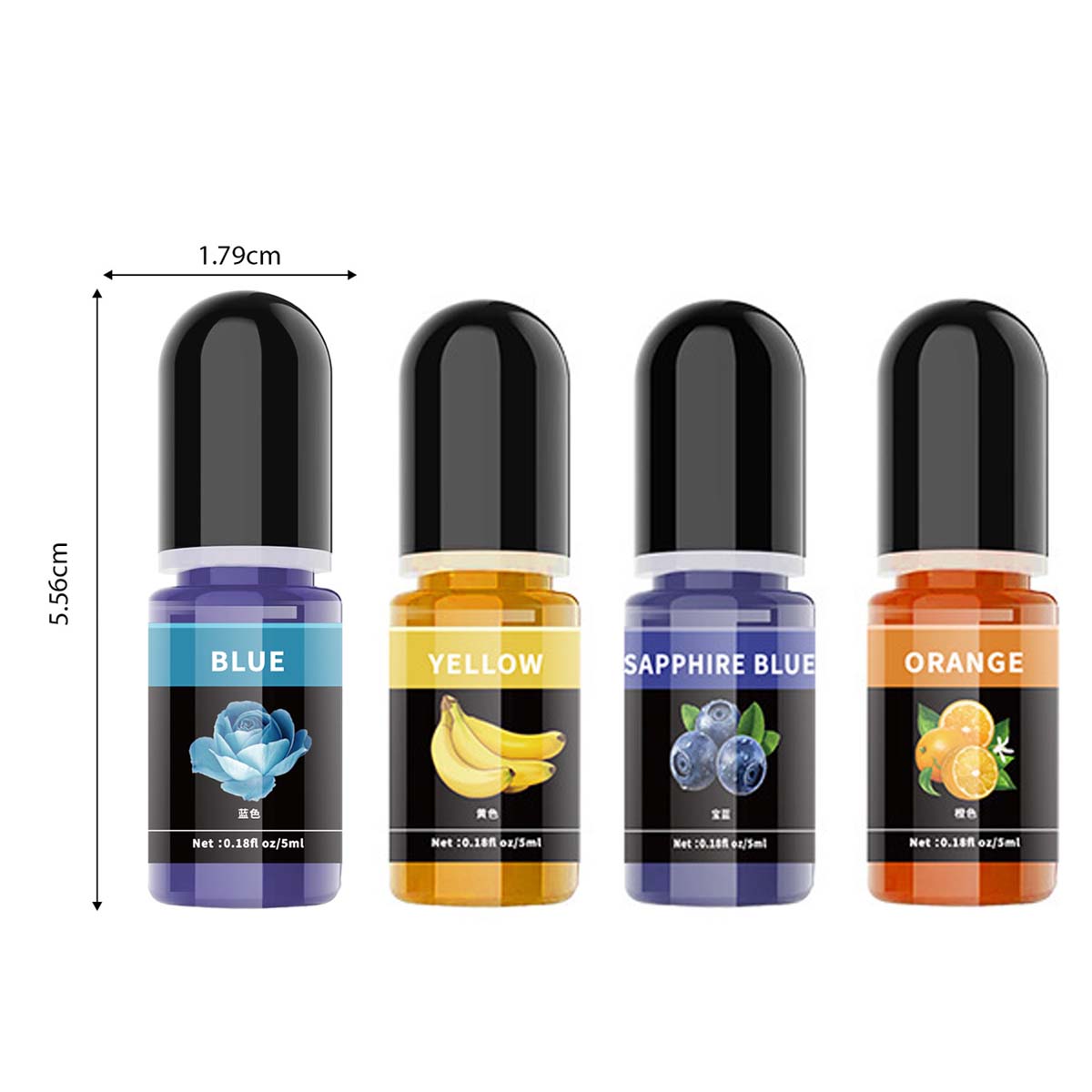 5ml/병 에폭시 수지 안료 액체 착색제 염료 UV A - Resin Art Bottle 리뷰 및 가격