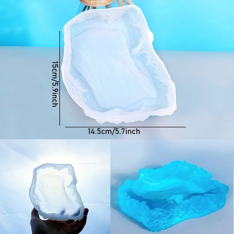 오션 웨이브 디자인 플레이트 에폭시 레진 아트 실리콘  - Resin Art Ring Design 리뷰 및 가격