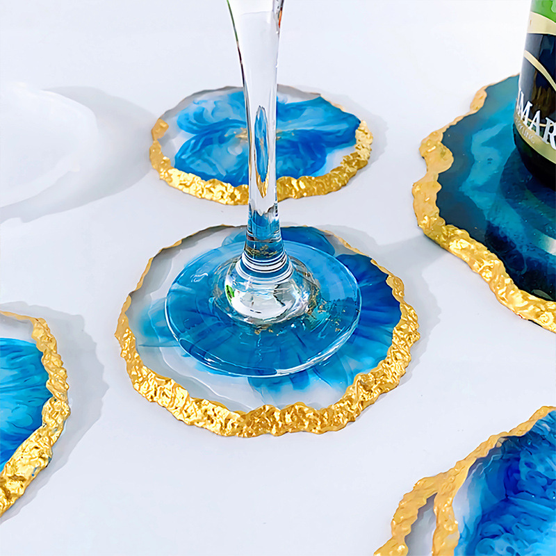 DIY 크리스탈 에폭시 수지 금형 불규칙한 트레이 컵  - Resin Art Tray 리뷰 및 가격