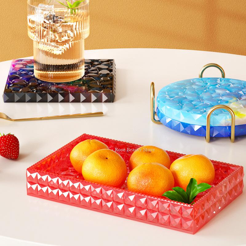 실리콘 몰드 DIY 보석 보관 트레이, 에폭시 송진 코 - Resin Art Tray 리뷰 및 가격